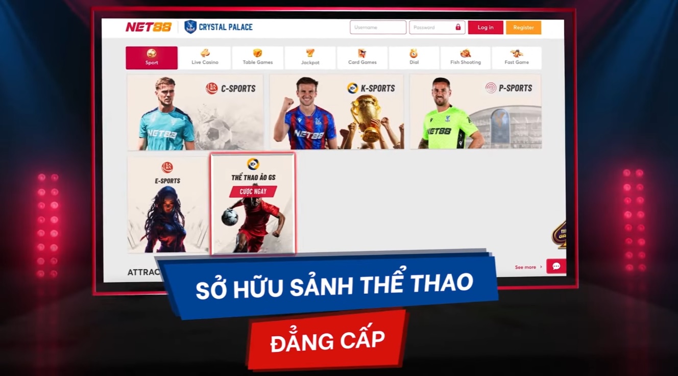 Nhà Cái Uy Tín NET88: Khám Phá Sân Chơi Cá Cược Trực Tuyến Số 1 Hiện Nay 4 NET88 sở hữu sảnh cược thể thao đẳng cấp